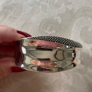 Sterling silver cuff bracelet